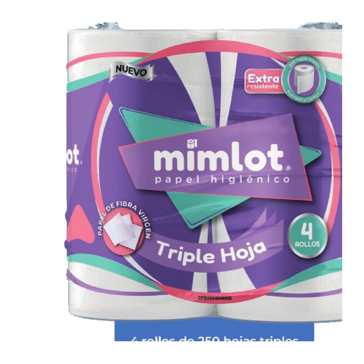 Papel Higiénico Triple Hoja 250 Hojas