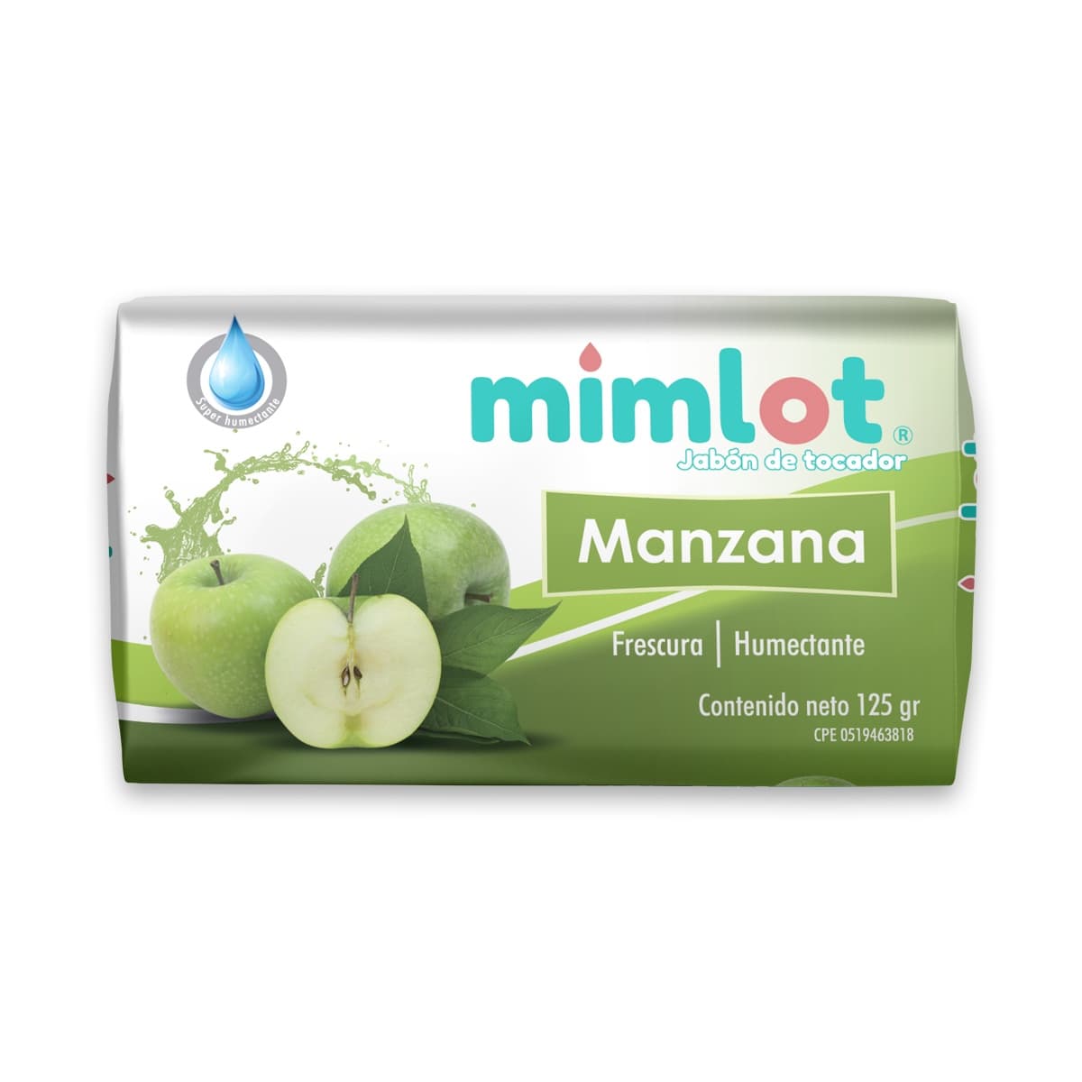 Jabón de Tocador de Manzana 125 g